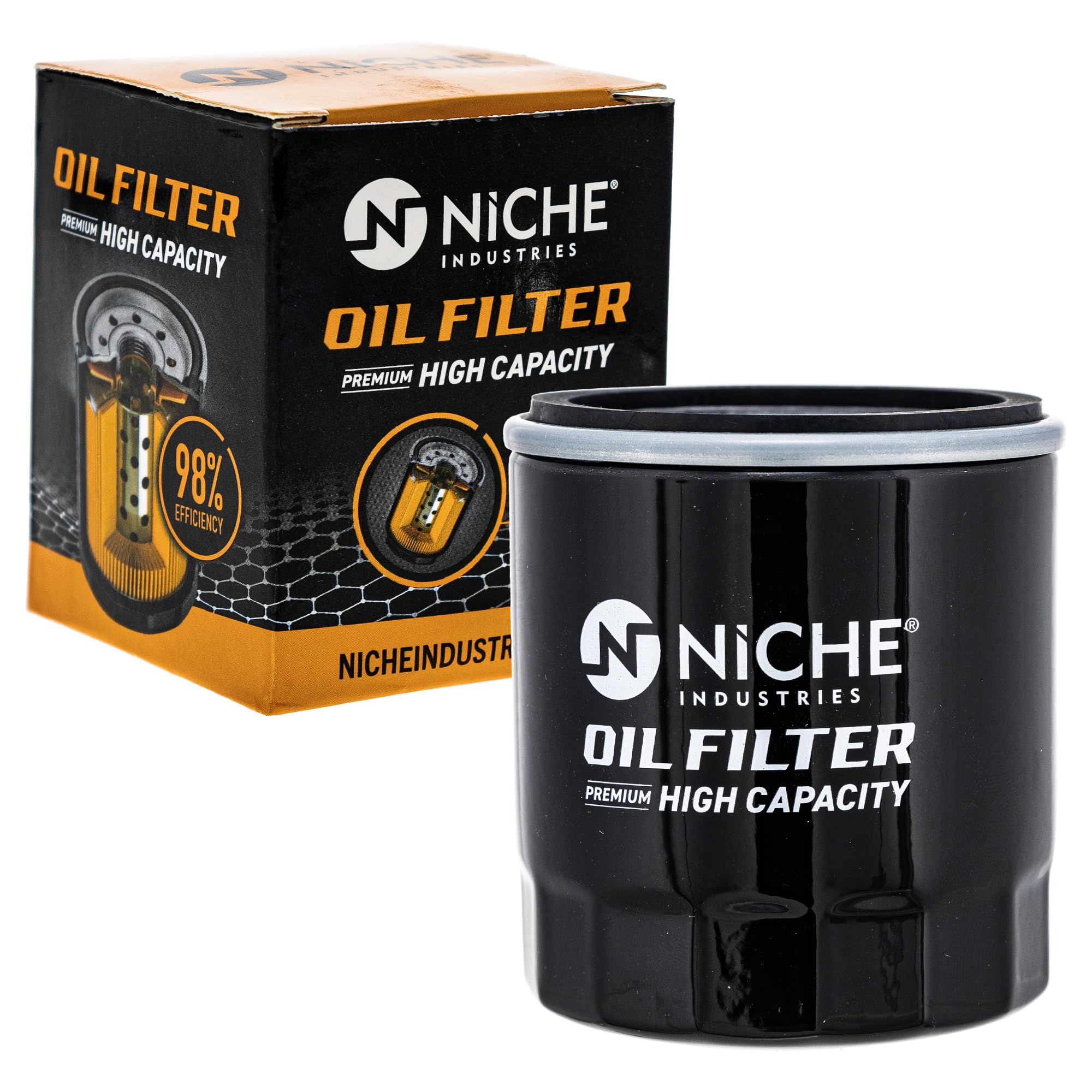 Amazon.com: NICHE Oil Filter for Harley-Davidson 63796-77 63806-83